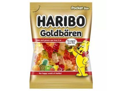 HARIBO Goldbären/ Medvídek zlatý ovocné želé 30 x 100 g