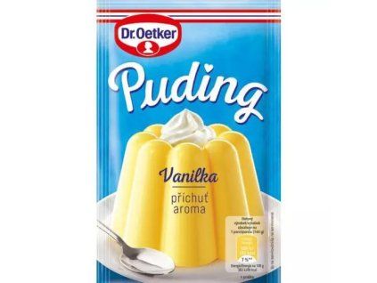 Dr. Oetker Puding s příchutí vanilky 18 x 38 g