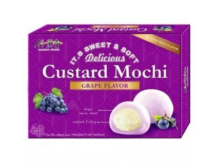 BAMBOO HOUSE custard mochi s příchutí hroznového vína 180g
