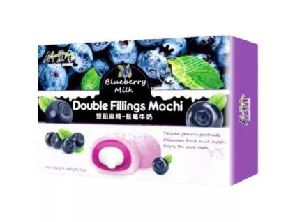 BAMBOO HOUSE double filling mochi blueberry 180g