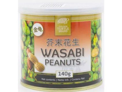 Golden Turtle arašídy ve wasabi 140g