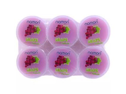 NOMORI grape pudding with nata de coco 72g