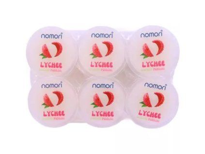 NOMORI lychee pudding with nata de coco 72g