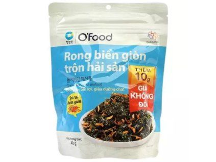 O'FOOD Seaweed with mixed Seafood 40g (RONG BIEN HAI SAN)