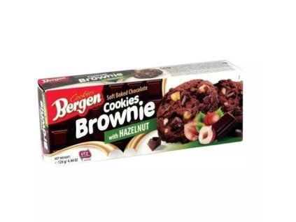 Bergen cookies brownie with hazelnut 126g
