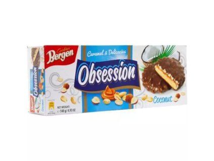 Bergen obsession cookies caramel&delicacies coconut 128g