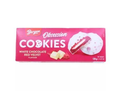 Bergen obsession cookies red velvet 128g