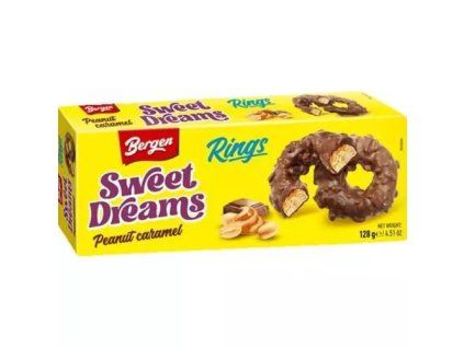 Bergen sweet dreams rings peanut caramel 128g