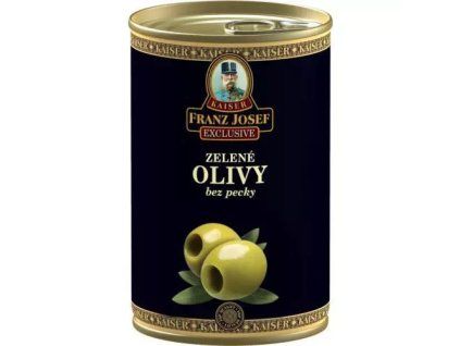 FJK olivy zelené bez pecky ve slaném nálevu 300g