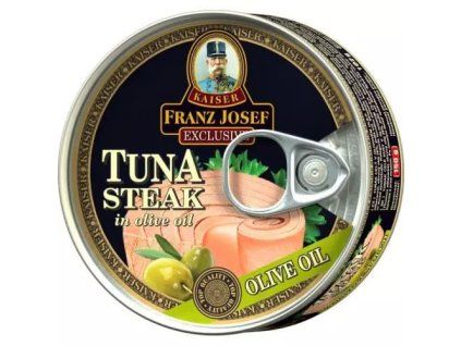 FJK tuňák steak v olivovém oleji 150g