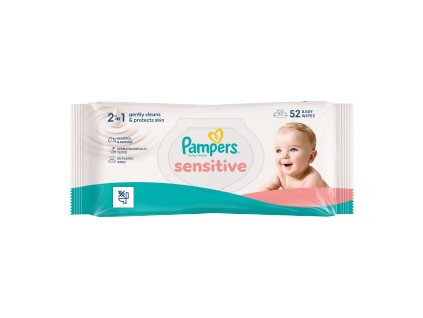 Pampers wipes (4x52/fol) Sensitive