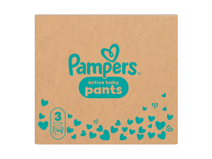 Pampers Active pants MBox S3 (180ks/kra)