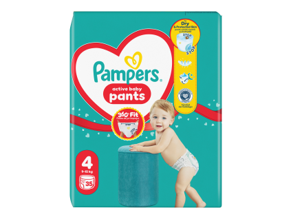 Pampers Active pants VP S4 (35ks/fol)