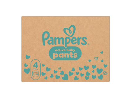 Pampers Active pants MBox S4 (156ks/kra)