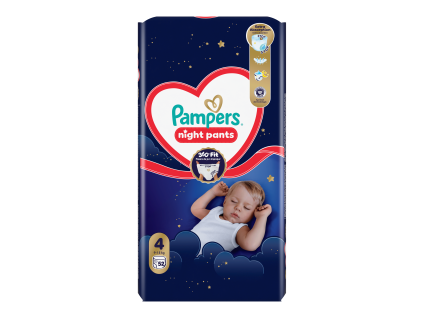 Pampers Pants Night S4 (52ks/fol)
