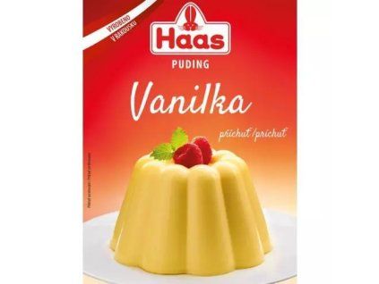 HAAS puding vanilková příchuť 37g