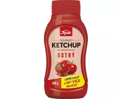 Spak gourmet ketchup ostrý 500g