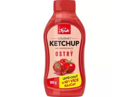Spak kečup ostrý Gourmet 900g