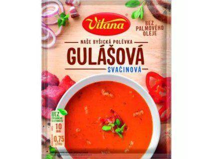 Vitana polévka gulášová svačinová 127g