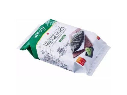 SEN SOY chipsy mořské řasy s příchutí wasabi 4,5g