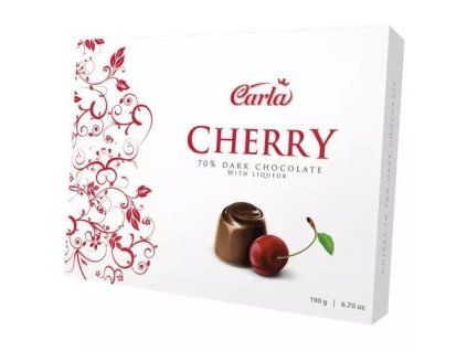 Carla pralinky višně v hořké čokoládě 70% 190g