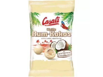 Casali dražé rum+kokos bílé 100g