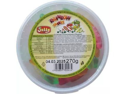 Cymes želé v dóze snakes 270g