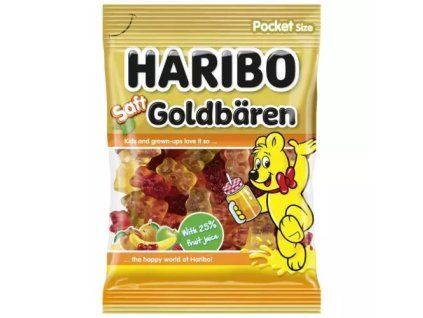 Haribo saft-goldbaren 80g