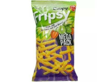 Fripsy Crispy tyčinky habanero and lime 120g