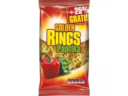Golden Snack golden rings paprika 105g