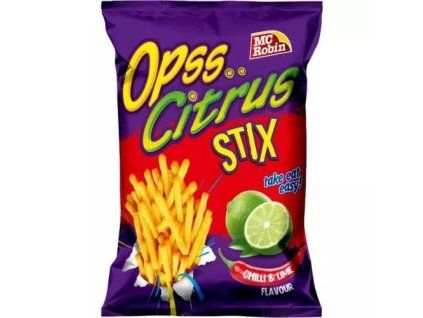 McRobin Opss hranolky s příchutí chilli a limetka 30g