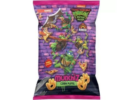 Munchiz cornpuffs ninja turtles pizza 40g