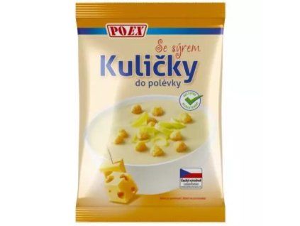 Poex kuličky do polévky se sýrem 50g