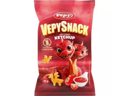 Vepy vepysnack ketchup 50g