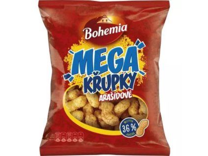 Bohemia arašídové křupky mega 150g