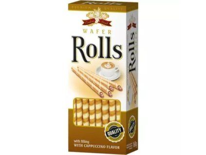 Cokiesland wafer rolls cappuccino 160g