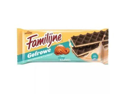 Familijne wafle gofrové slaný karamel 140g