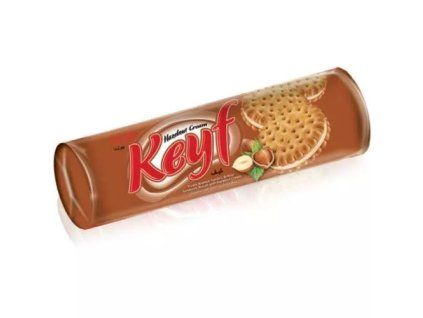Keyf sandwich biscuit lískooříšek 140g