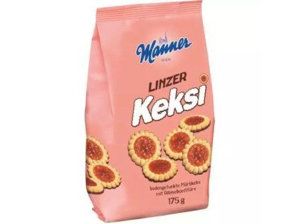 Manner sušenky linzer keksi 175g