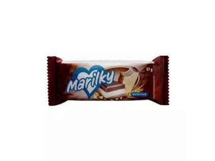 Marilky oplatka nugát oblévané máčené 47g