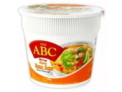 ABC nudle hovězí kelímek 60g
