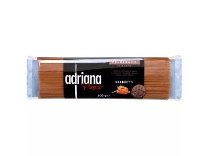 Adriana celozrnné těstoviny špagety 500g