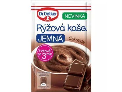 Dr. Oetker ryžová kaše jemná čokoláda 52g