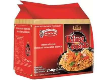 KINGCOOK bezvaječné nudle 250g