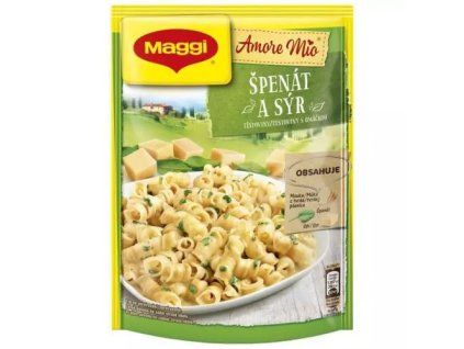 Maggi AmoreMio těstoviny špenát sýr 152g
