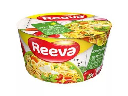 REEVA instantní nudle v misce s kuřecí příchutí 75g (MY GA)