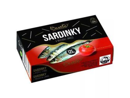 Bassta sardinky v rajčatové omáčce 125g