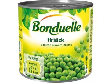 Bonduelle hrášek mírně slaný nálev 200g