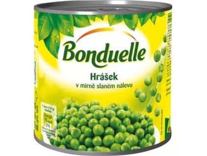 Bonduelle hrášek mírně slaný nálev 400g