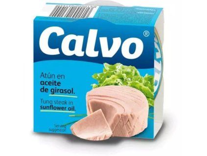 Calvo tuňák ve slunečnicovém oleji 160g